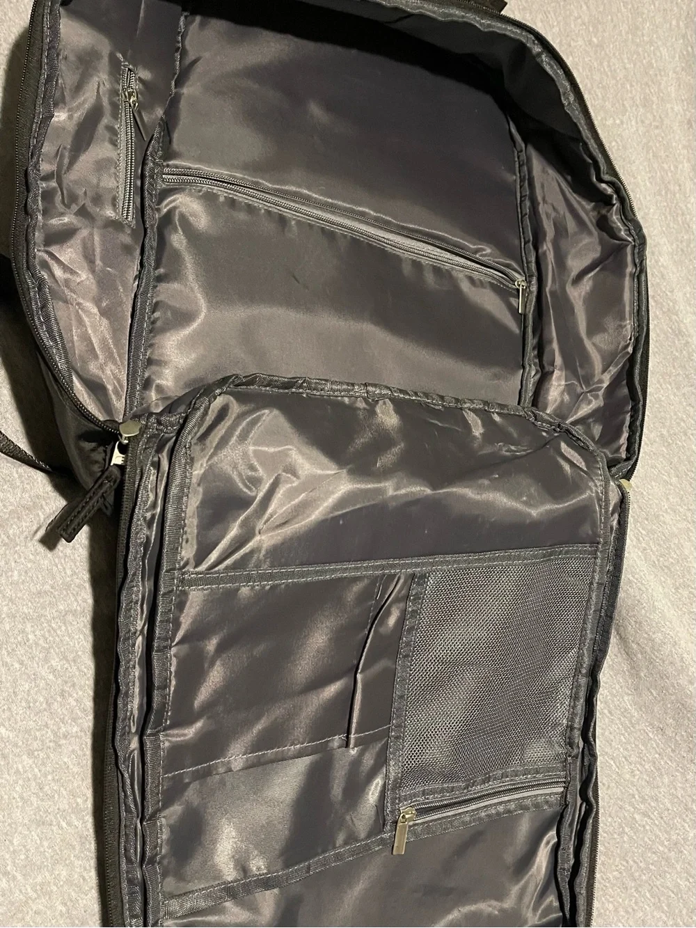 Black Men's Technical Backpack - Brand Unknown